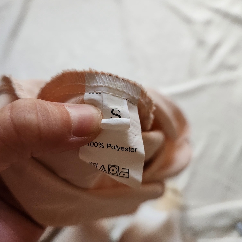 3/$12 Elegant Champagne Slip Dress - Picture 4 of 4